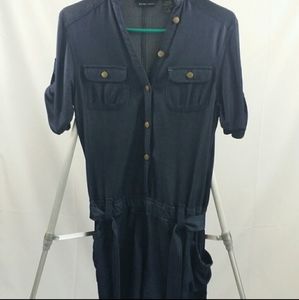 Denim Romper